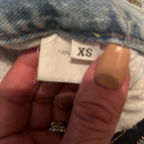 Frankie Shop's 'Kai' wide-leg, very in-style cargo jeans high waisted size XS - Picture 9 of 12